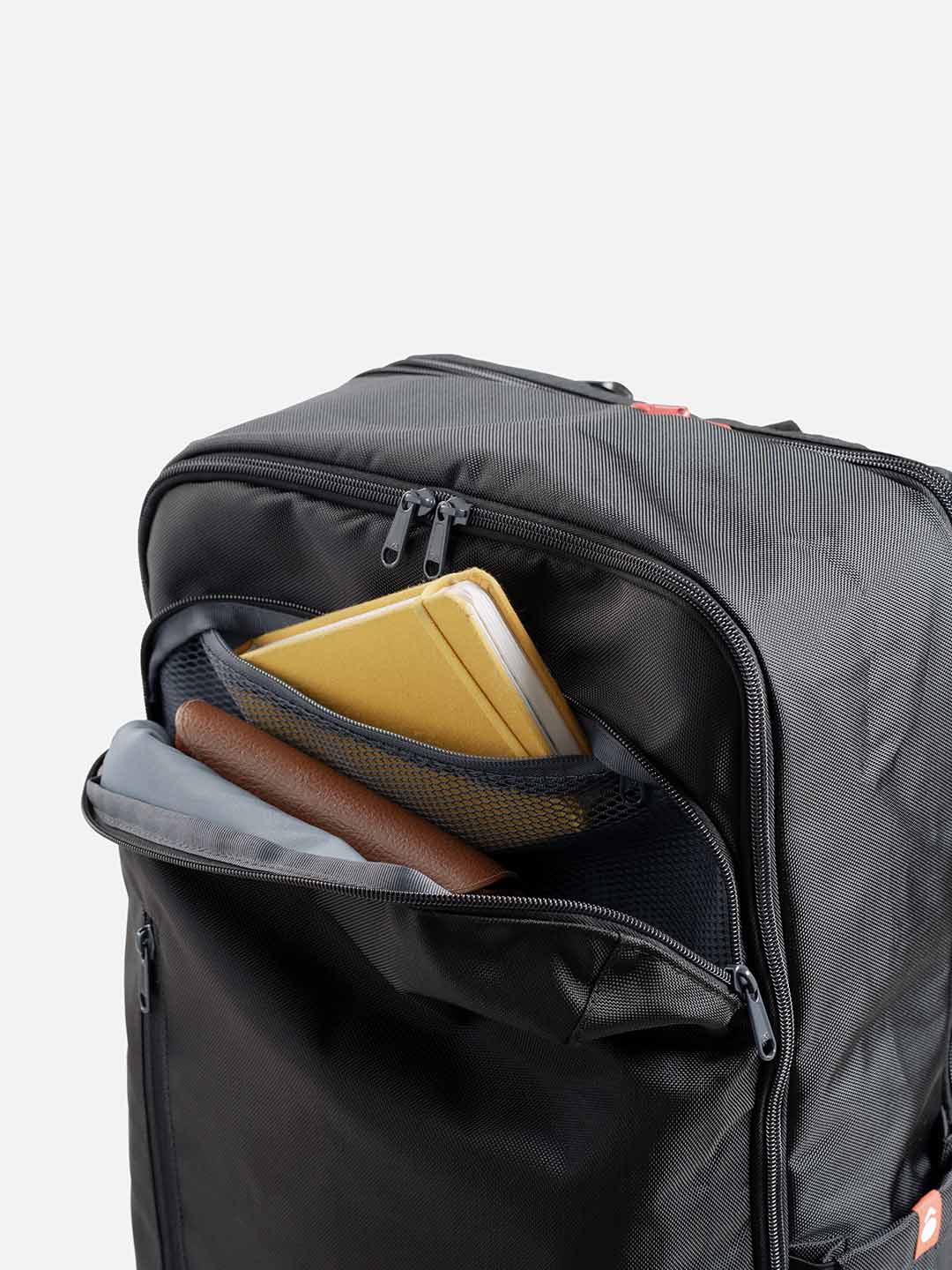 Bolsillo de acceso rápido morral expandible de viaje Mont 35L