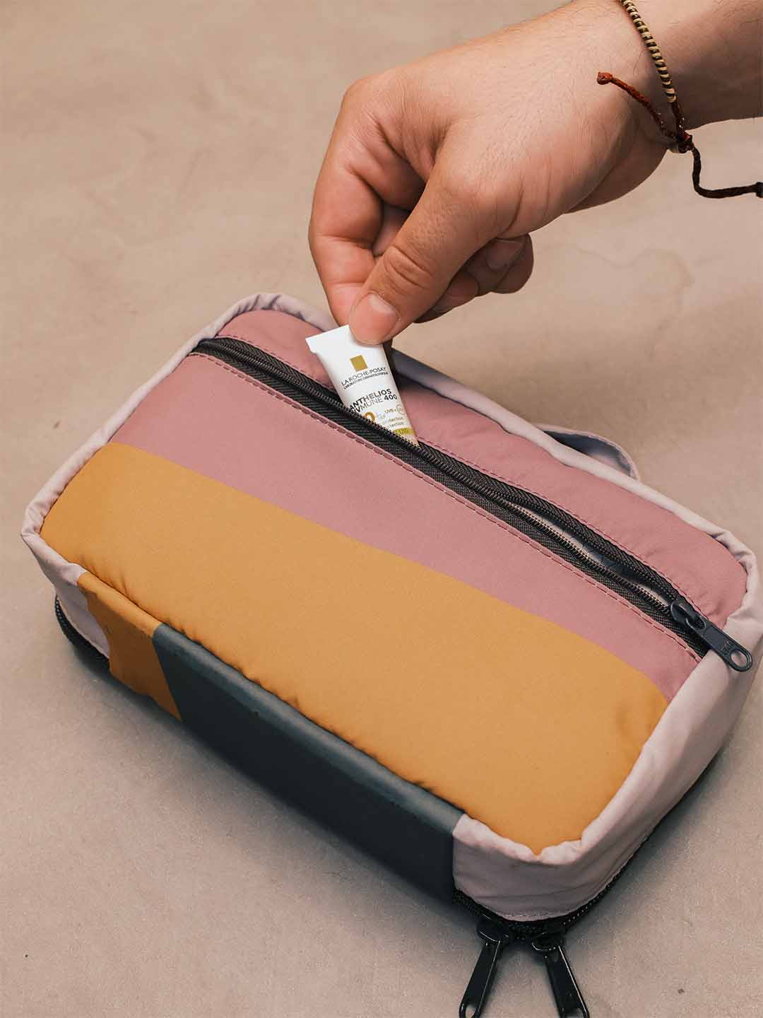 Bolsillo Exterior Discreto Neceser de Viaje Mont