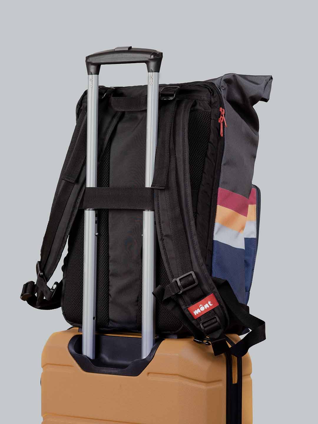 Correa pasamaletas morral de viaje Mont 30L