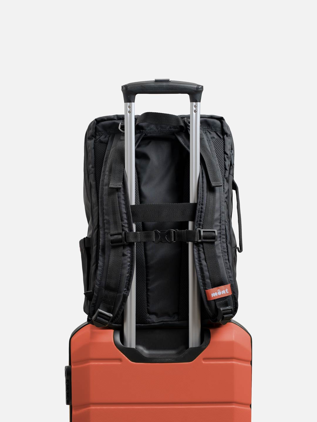 Correas ajustables pasamaletas morral de viaje Mont 35L