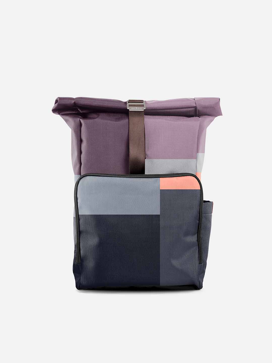 Morral de Viaje Rolltop 30L Bloques Invierno