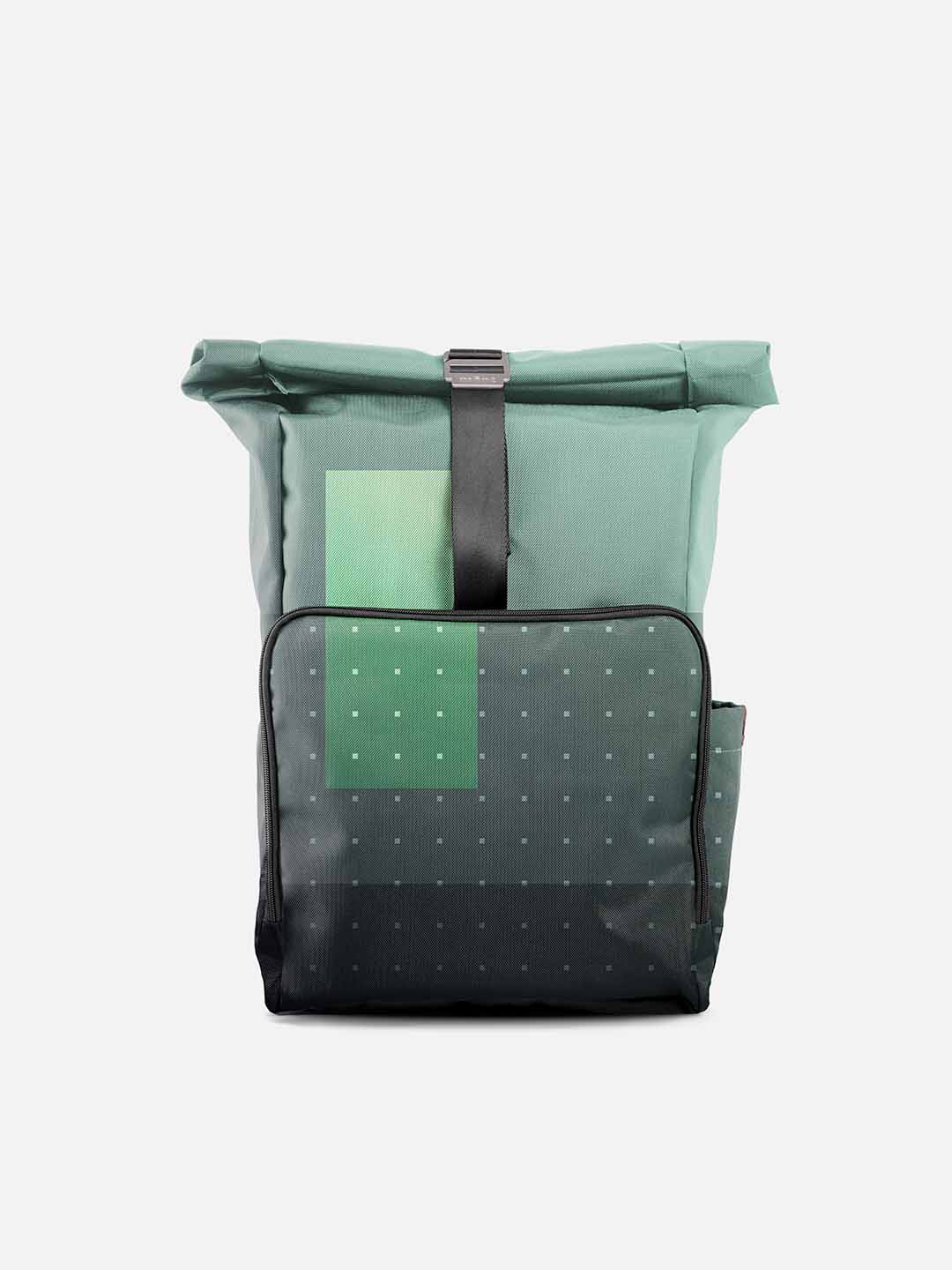 Morral de Viaje Rolltop 30L Puntos Turquesa